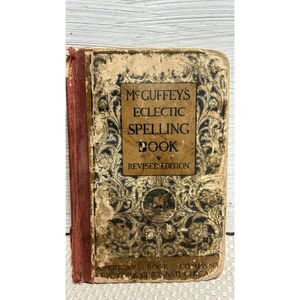 Rare Antique McGuffey's Eclectic Spelling Book